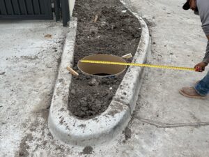 Sign Foundations for Panda Express in Wylie, Texas