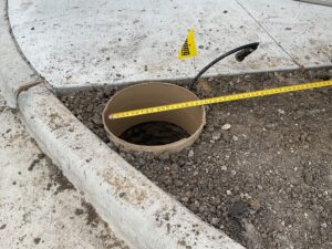 Sign Foundations for Panda Express in Wylie, Texas