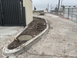 Sign Foundations for Panda Express in Wylie, Texas