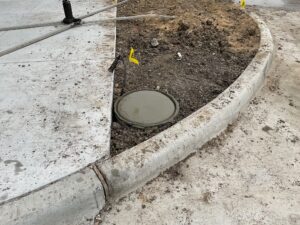 Sign Foundations for Panda Express in Wylie, Texas